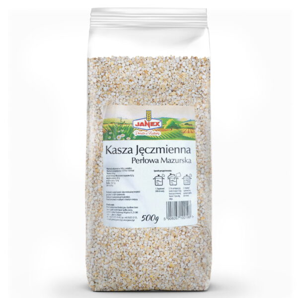JANEX KASZA JĘCZMIENNA PERŁOWA 500G